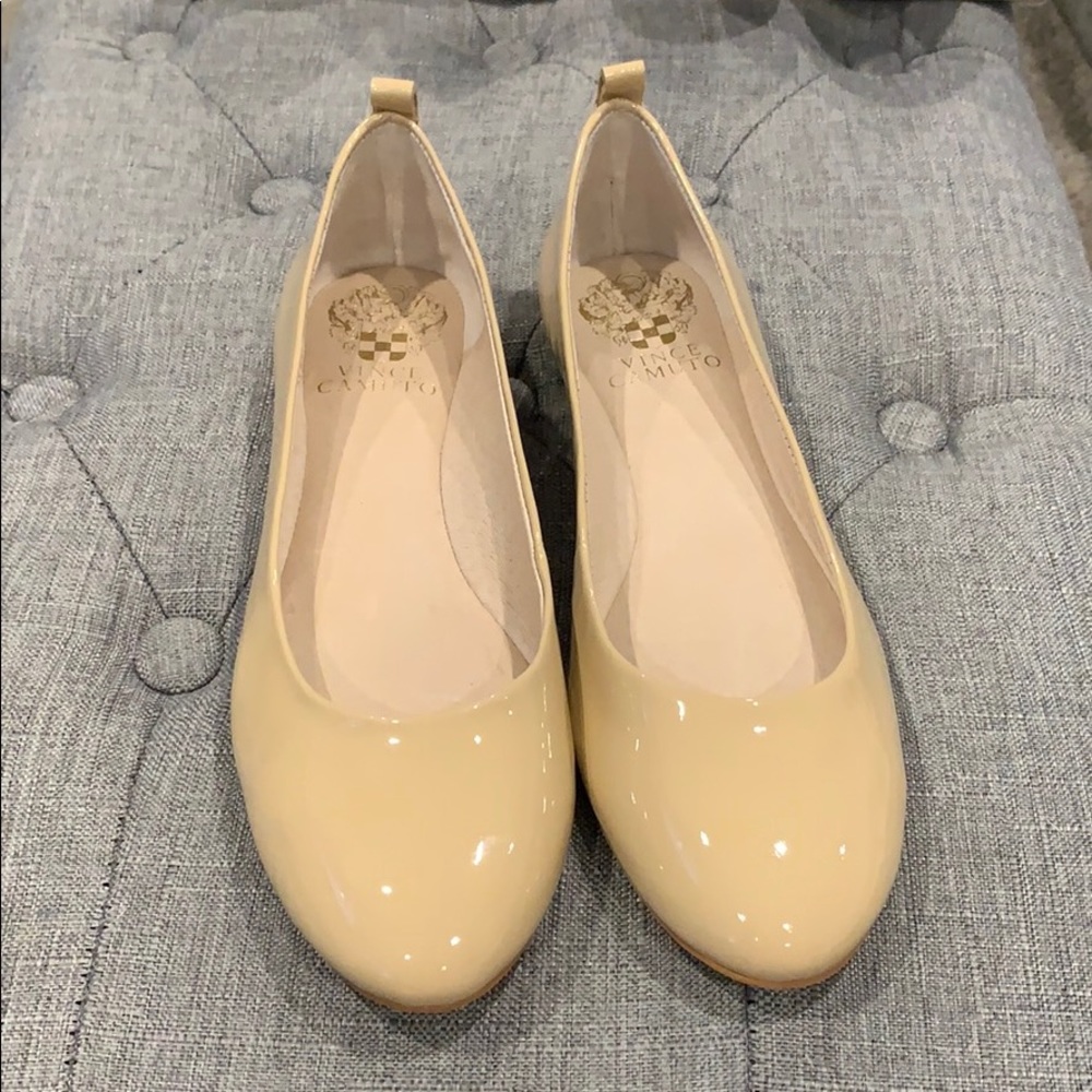 Vince Camuto Patent Leather Flats